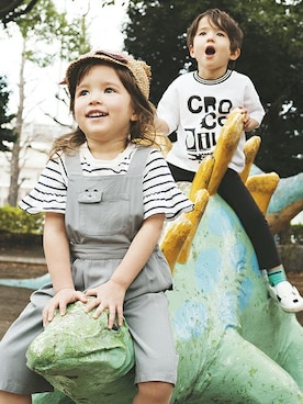 kladskap　クレードスコープさん（キッズ・94cm）の春コーディネート