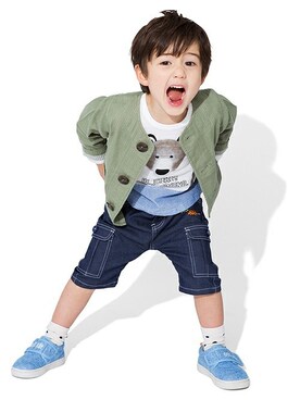 kladskap　クレードスコープさん（キッズ・94cm）の春コーディネート