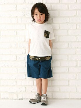 kladskap　クレードスコープさん（キッズ・105cm）の春コーディネート