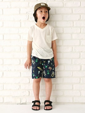 kladskap　クレードスコープさん（キッズ・109cm）の春コーディネート