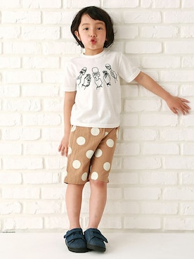 kladskap　クレードスコープさん（キッズ・109cm）の春コーディネート