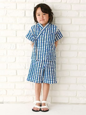 「花火大会」｜kladskap　クレードスコープさん（キッズ・105cm）の春コーディネート