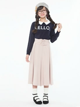 「Lindsay（リンジィ）のアイテム」を使った、kladskap　クレードスコープさん（キッズ・155cm）の秋コーディネート