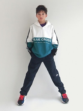 「SOLOTEX」｜kladskap　クレードスコープさん（キッズ・145cm）の秋コーディネート