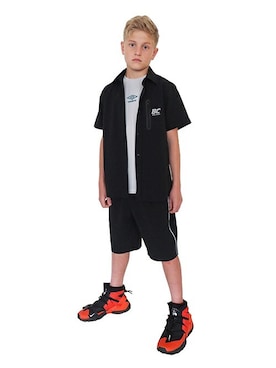 「BLUE CROSS （ブルークロス）のアイテム」を使った、kladskap　クレードスコープさん（キッズ・148cm）の夏コーディネート