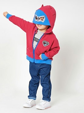 kladskap　クレードスコープさん（キッズ・89cm）の夏コーディネート