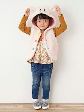 kladskap　クレードスコープさん（キッズ・88cm）の夏コーディネート