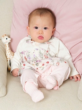 「ベビーコーデ」｜kladskap　クレードスコープさん（キッズ・64cm）の秋コーディネート