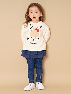 kladskap　クレードスコープさん（キッズ・86cm）の秋コーディネート