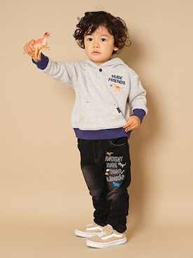 「kladskap（クレードスコープ）のアイテム」を使った、kladskap　クレードスコープさん（キッズ・90cm）の秋コーディネート