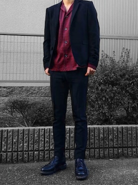 「LADMUSICIAN」｜「アイテム（ジャケット/アウター）」を使った、かっきぃさん（メンズ・169cm）の夏コーディネート