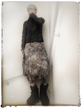 「SISTERE（システレ）のアイテム」を使った、pierceさん（メンズ・175cm）の秋コーディネート