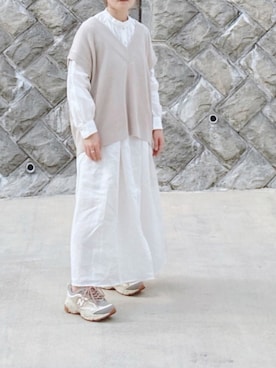 𝚝𝚘𝚞.𝚊さん（レディース・152cm）の春コーディネート