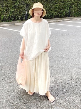 𝚝𝚘𝚞.𝚊さん（レディース・152cm）の夏コーディネート