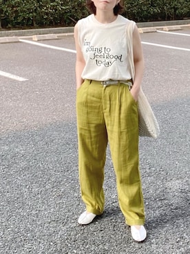 𝚝𝚘𝚞.𝚊さん（レディース・152cm）の夏コーディネート