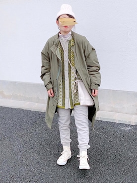 𝚝𝚘𝚞.𝚊さん(レディース・152cm)の冬コーディネート