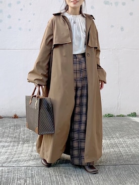 𝚝𝚘𝚞.𝚊さん（レディース・152cm）の冬コーディネート