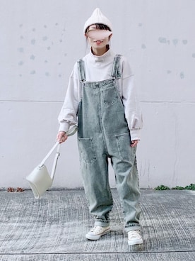 𝚝𝚘𝚞.𝚊さん（レディース・152cm）の冬コーディネート