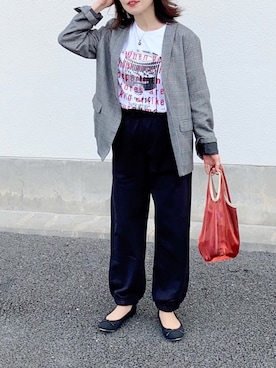 𝚝𝚘𝚞.𝚊さん（レディース・152cm）の春コーディネート