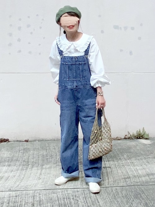 【SLOBE IENA】LE DENIM BIG オーバーオール SLOBE IENA（スローブイエナ）の「LE DENIM BIG オーバーオール
