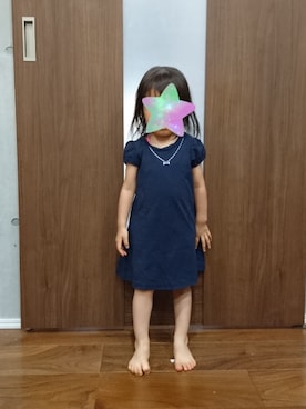 「HusHusH（ハッシュアッシュ）のアイテム（ワンピース/ドレス）」を使った、ちょんかさん（キッズ・90cm）の夏コーディネート