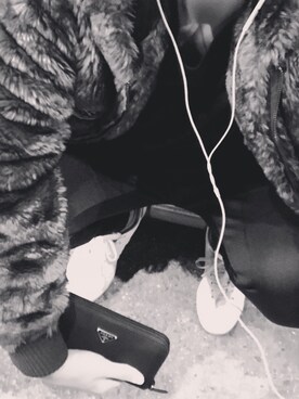 「RUSS-K（ラスケー）のアイテム」を使った、歩夢10969さん（メンズ・181cm）の冬コーディネート