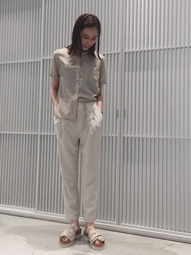 江川 伊万里さん（レディース・165cm）の夏コーディネート