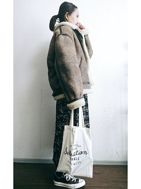 「chacktaylor」｜「アイテム（ワンピース/ドレス）」を使った、sah034さん（レディース・155cm）の冬コーディネート