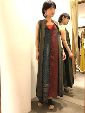 「Luva TRAM（ルーバトラム）のアイテム」を使った、funayamaさん（レディース・163cm）の春コーディネート