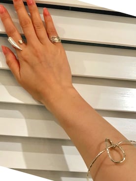 「B'2nd（ビーセカンド）のアイテム（アクセサリー）」を使った、funayamaさん（レディース・163cm）の夏コーディネート