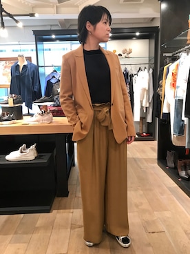 「forte_forte（フォルテフォルテ）のアイテム」を使った、funayamaさん（レディース・163cm）の夏コーディネート