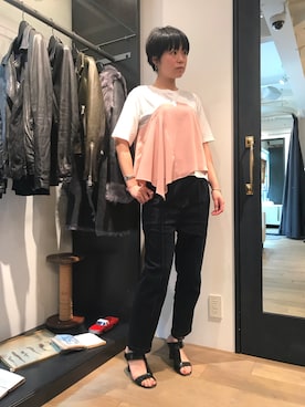 funayamaさん（レディース・163cm）の夏コーディネート