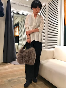 「ヤヌーク」｜「アイテム（ブーツ）」を使った、funayamaさん（レディース・163cm）の夏コーディネート