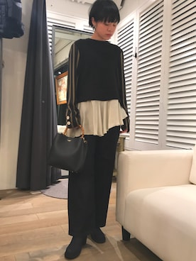 「ヤヌーク」｜「アイテム（ブーツ）」を使った、funayamaさん（レディース・163cm）の夏コーディネート