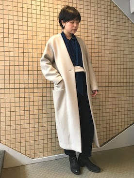 「RITO（リト）のアイテム（ジャケット/アウター）」を使った、funayamaさん（レディース・163cm）の秋コーディネート