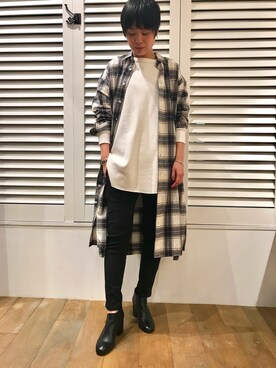 funayamaさん（レディース・163cm）の秋コーディネート