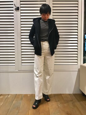 「ヤヌーク」｜funayamaさん（レディース・163cm）の冬コーディネート