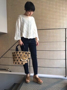 funayamaさん(レディース・163cm)の春コーディネート