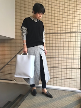 funayamaさん（レディース・163cm）の春コーディネート
