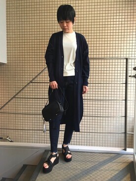 「LD TUTTLE（エルディータートル）のアイテム（サンダル）」を使った、funayamaさん（レディース・163cm）の春コーディネート