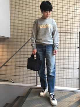 「VeeCollective（ヴィーコレクティブ）のアイテム」を使った、funayamaさん（レディース・163cm）の夏コーディネート