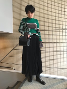 funayamaさん（レディース・163cm）の秋コーディネート