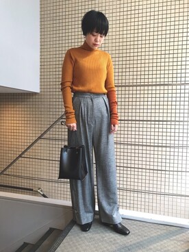funayamaさん（レディース・163cm）の秋コーディネート