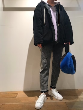 funayamaさん（レディース・163cm）の冬コーディネート