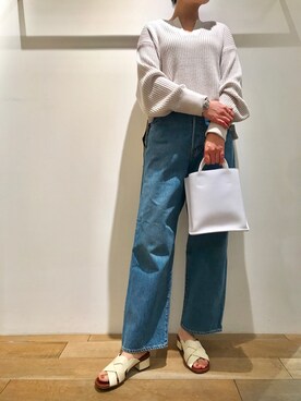 funayamaさん（レディース・163cm）の冬コーディネート