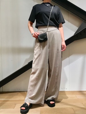 「B'2nd（ビーセカンド）のアイテム（財布/小物）」を使った、funayamaさん（レディース・163cm）の春コーディネート
