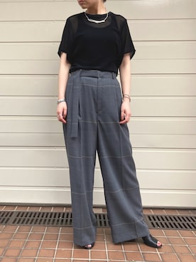 「B'2nd（ビーセカンド）のアイテム（アクセサリー）」を使った、funayamaさん（レディース・163cm）の夏コーディネート