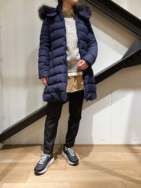 「TATRAS」｜「アイテム（シャツ/ブラウス）」を使った、funayamaさん（レディース・163cm）の秋コーディネート