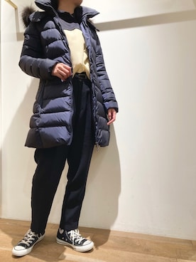 「TATRAS」｜「アイテム（シャツ/ブラウス）」を使った、funayamaさん（レディース・163cm）の秋コーディネート