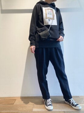 「B'2nd（ビーセカンド）のアイテム（財布/小物）」を使った、funayamaさん（レディース・163cm）の秋コーディネート